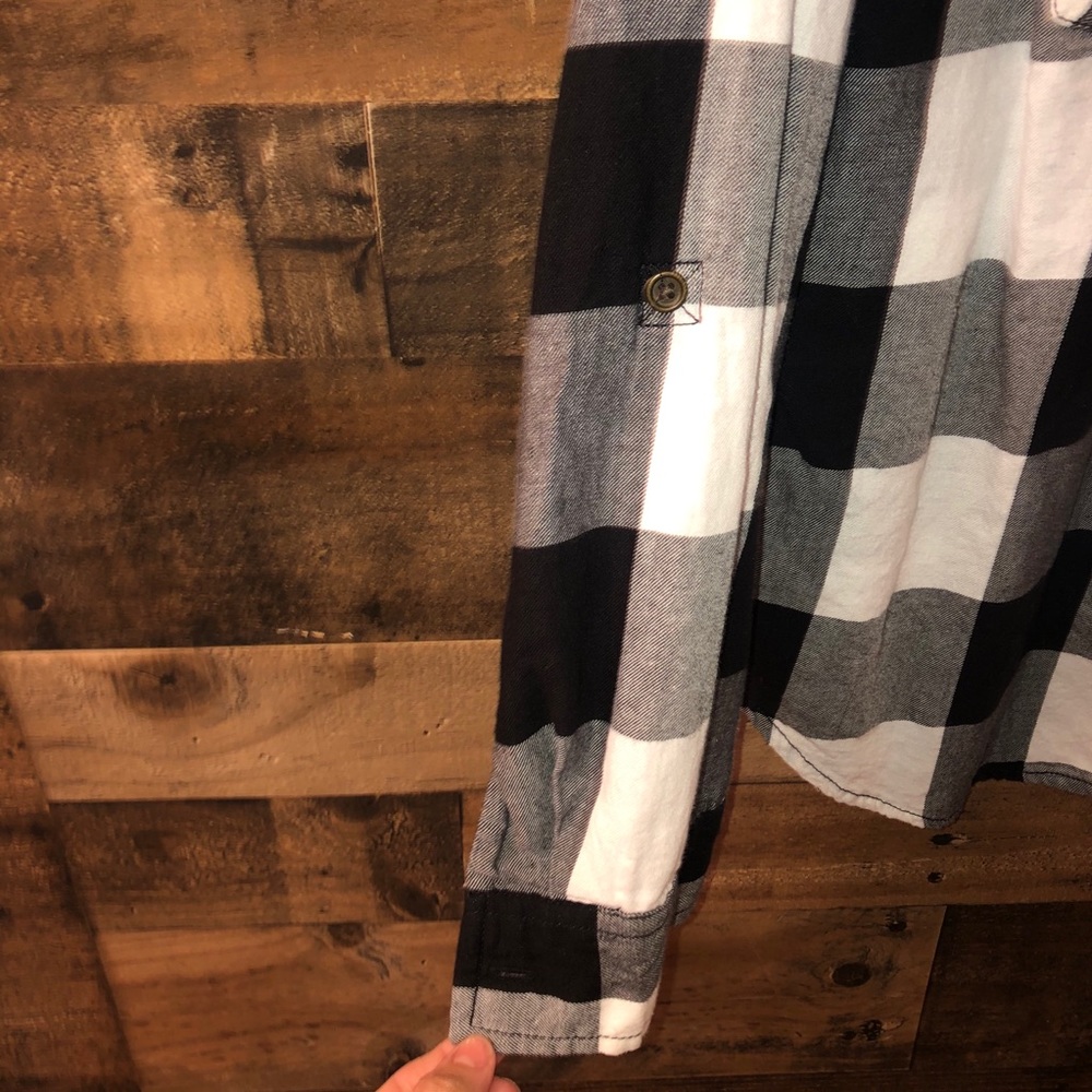 Buffalo plaid button down - Picture 3 of 4